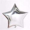 Воздушный шар Silver звезда 18 дюймов - фото 5449