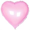 Воздушный шар Silver сердце 18 дюймов - фото 5476