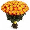 Букет из 9 желтых роз 60см(Эквадор) - фото 5506