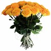 Букет из 101 желтой розы 60см(Эквадор) - фото 5586