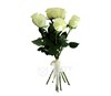 Букет из 21 белой розы 60см(Эквадор) - фото 5630