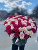 Малиново-розовая роза 60см (Эквадор)75шт. - фото 9265
