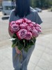 Букет из 75 фиолетовых роз 60см(Эквадор) - фото 9514